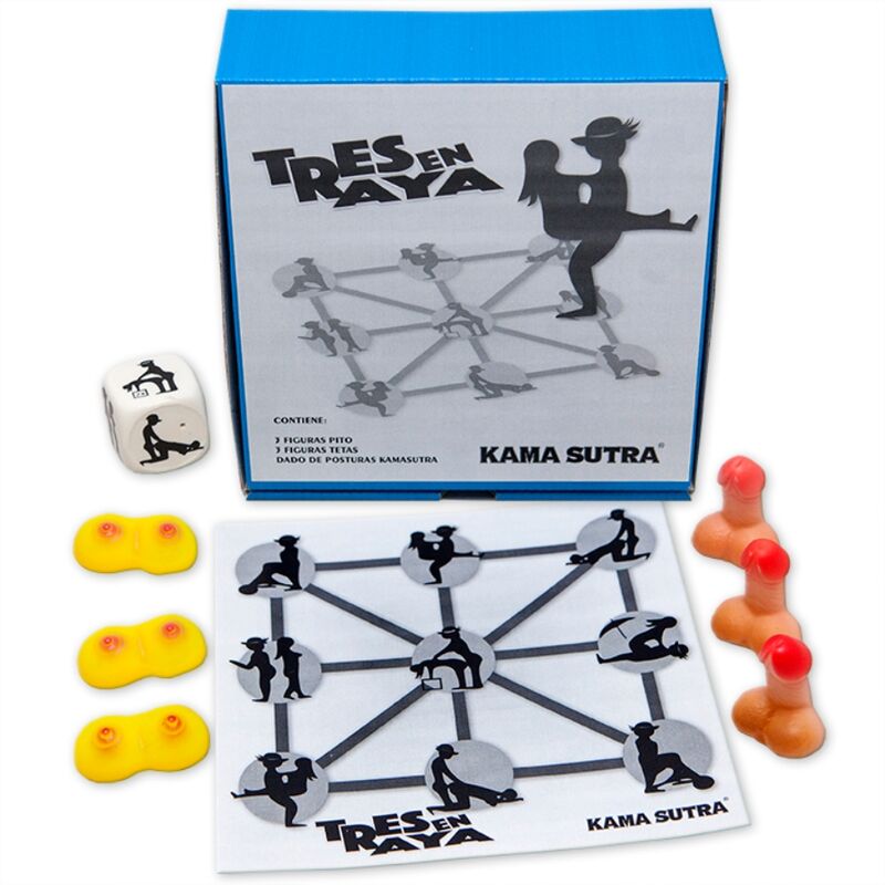 Jeu érotique Kamasutra Tic Tac Toe – Pour soirées sensuelles inoubliables