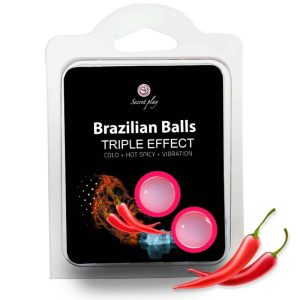 Boules brésiliennes effet chaud-froid-vibrant pour préliminaires envoûtants