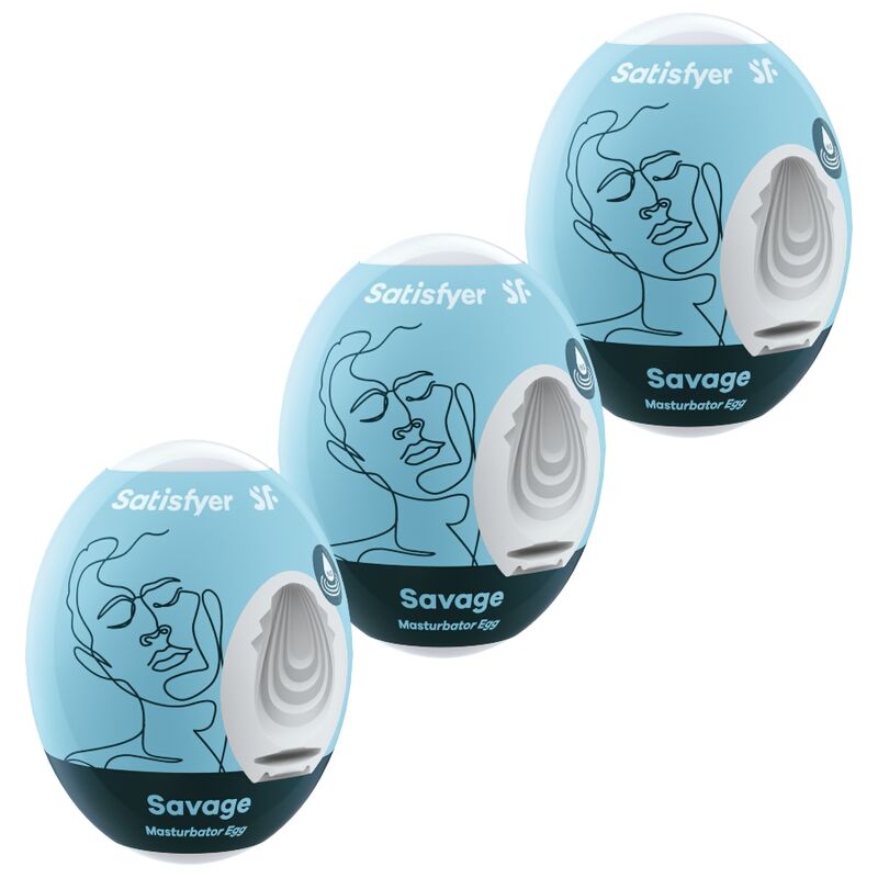 Masturbateur Satisfyer EGGCITED SAVAGE – Plaisir brut et immédiat