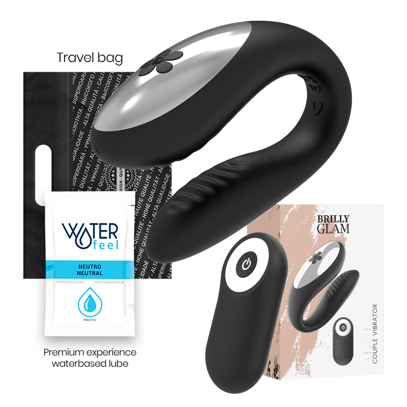 Vibromasseur couple télécommandé We Love – Plaisir complice et sensations partagées