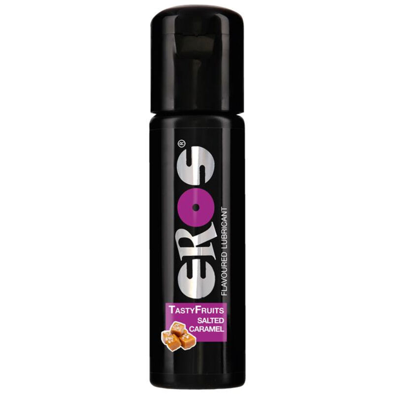 Lubrifiant intime aromatisé caramel salé - EROS Tasty Fruits 100ml