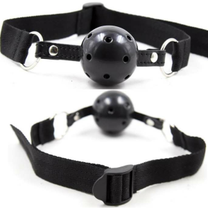 Bâillon boule respirant OHMAMA pour jeux fétichistes intimes
