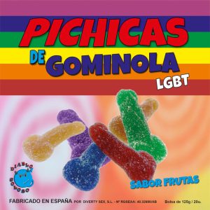Bonbons érotiques fruités en forme de pénis – Gummy Box LGBT