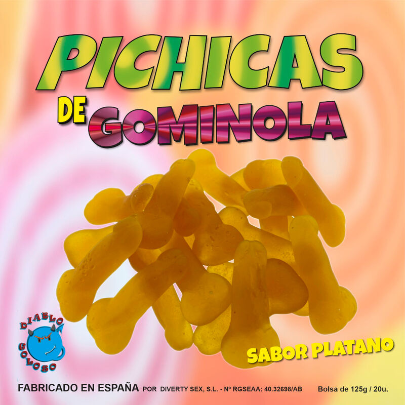 Boîte de bonbons érotiques en forme de pénis – Saveur banane