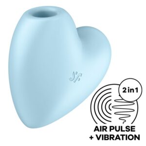 Stimulateur clitoridien Cutie Heart Air Pulse & Vibrations