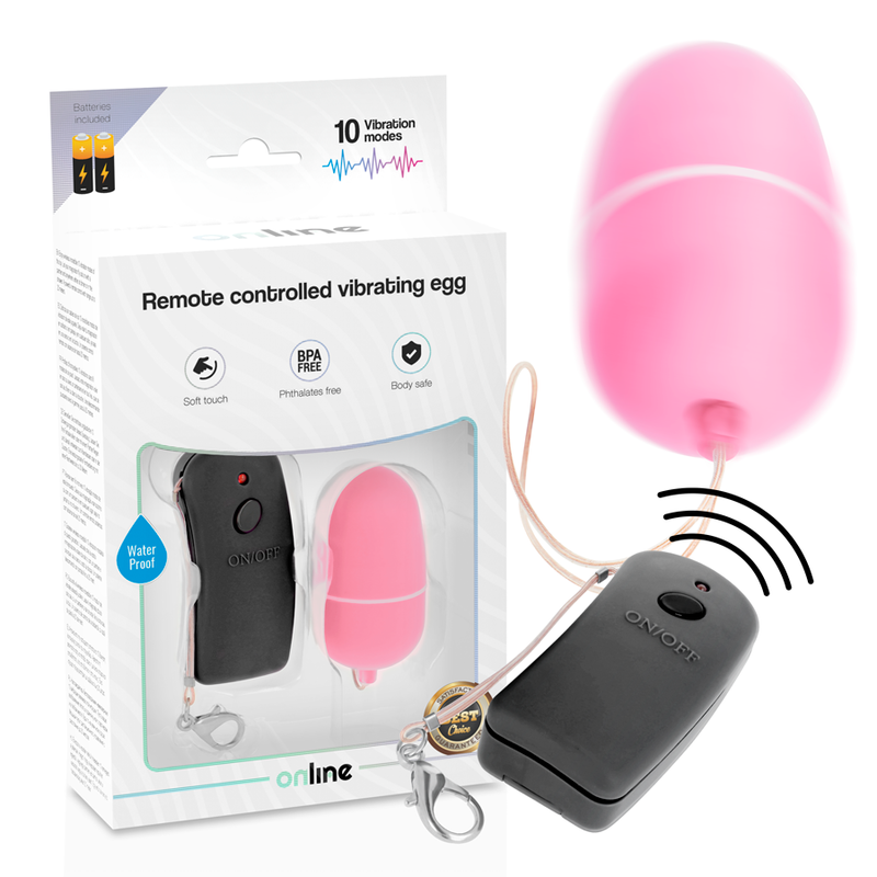 Œuf vibrant avec télécommande pour couple – Plaisir discret