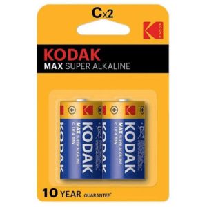 Piles C LR14 KODAK MAX – Énergie fiable pour vos moments intimes