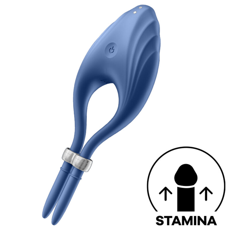 Anneau vibrant ajustable Satisfyer Duelist – plaisir rythmique à deux