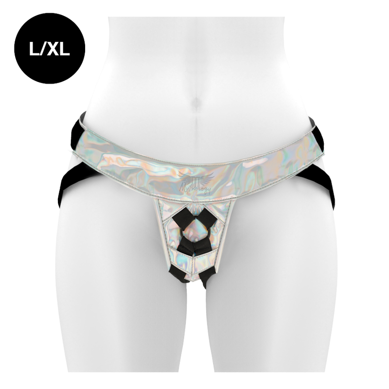 Harnais fantasie irisé L/XL – Sensualité et contrôle absolu