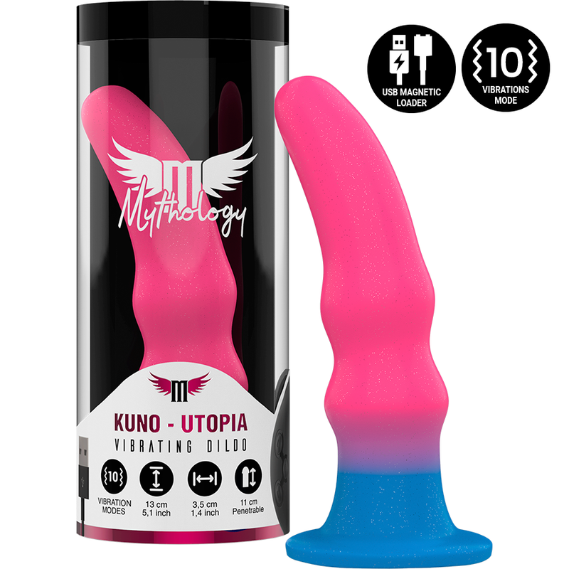 Kuno Utopia - Dildo Vibrant Fantasy pour Stimulation Anale Intense