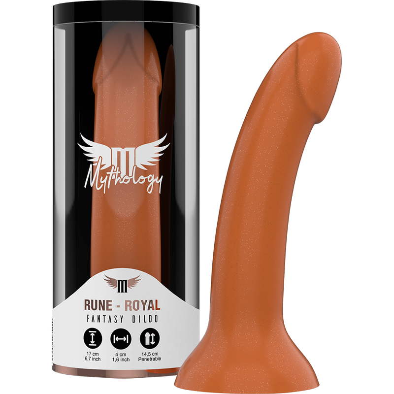 Dildo Rune Royal Mythology – Plaisir doré et pénétration royale