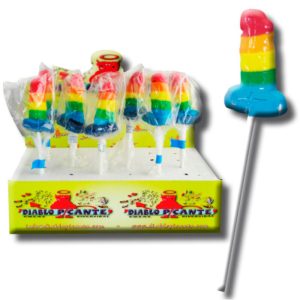 Sucette Gummy Fruits LGBT Pride – Douceur Coquine à Partager