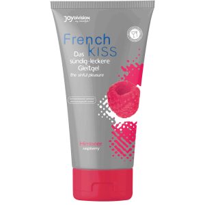 Gel intime aromatisé French Kiss framboise pour sexe oral
