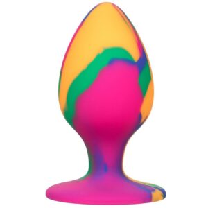 Plug anal tie-dye Cheeky Medium – Plaisir coloré et mains libres