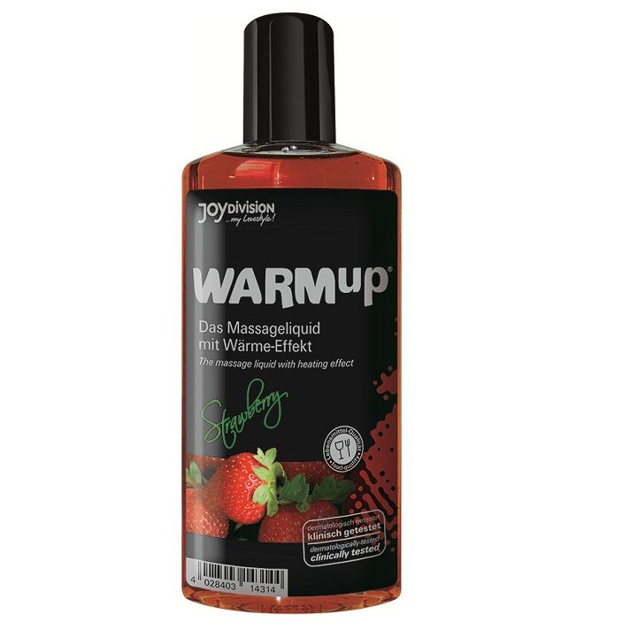 Huile de massage chauffante WARMup – Pour des instants sensuels