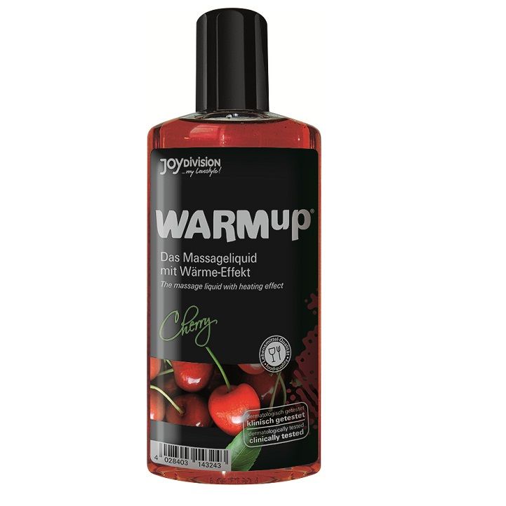 Huile de massage chauffante WARMup : plaisir sensuel garanti