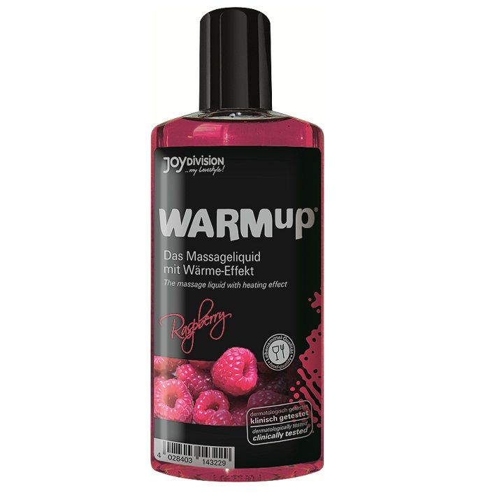 Huile de massage chauffante WARMup – Pour des instants sensuels inoubliables