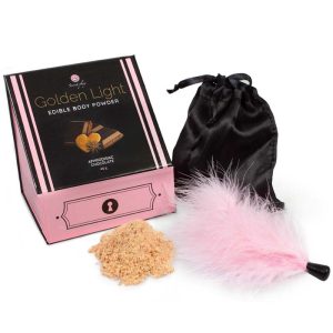 Poudre comestible corps aux saveurs aphrodisiaques et scintillantes
