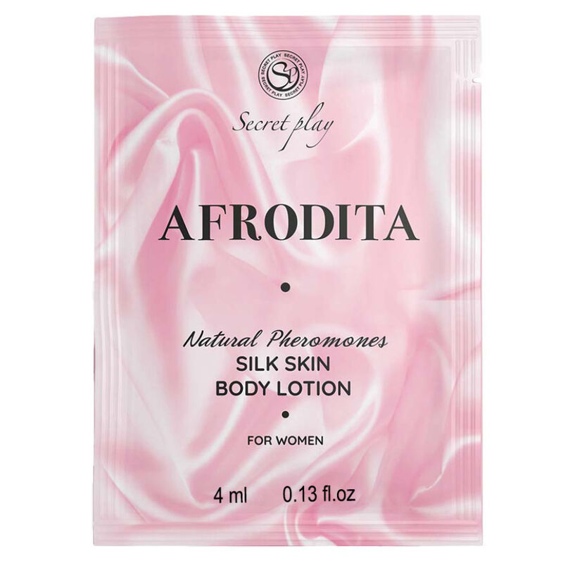 Lotion corporelle aphrodisiaque féminine Aphrodite Silk Skin