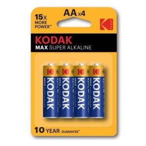 Pile AA puissante Kodak - L’énergie fiable pour vos sextoys