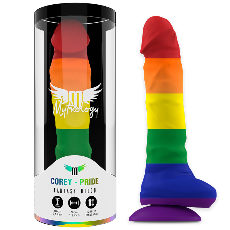 <strong>Gode fantaisie MYTHOLOGY Corey Pride M</strong> – Explore tes désirs les plus puissants