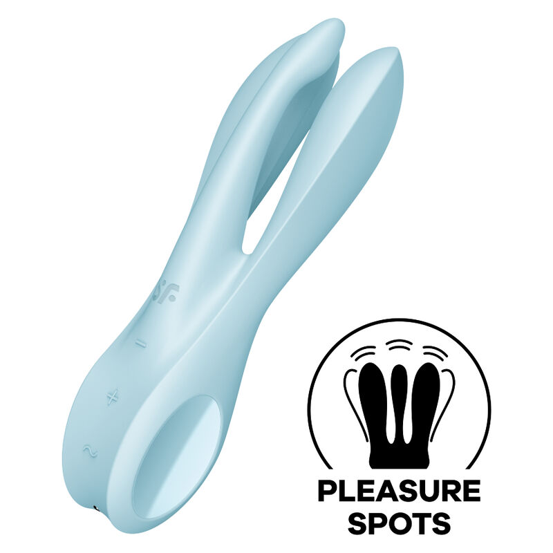 Vibromasseur Satisfyer Threesome 1 : plaisir triple intensité
