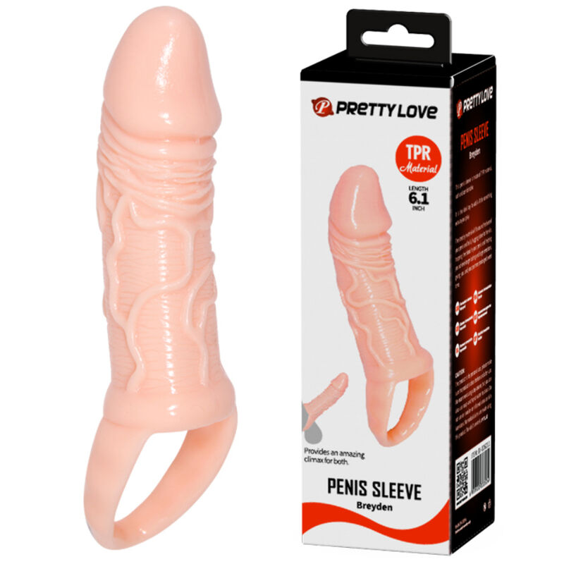 Manchon pénis et testicules pour plaisir amplifié
