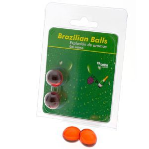 Boules Brésiliennes Lubrifiantes Explosion Fraise & Champagne