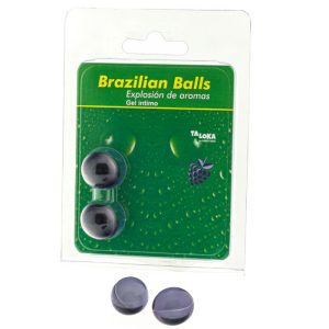 Gel intime boules brésiliennes parfum baies – Plaisir sensuel garanti