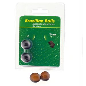 Gel intime boules brésiliennes arôme chocolat