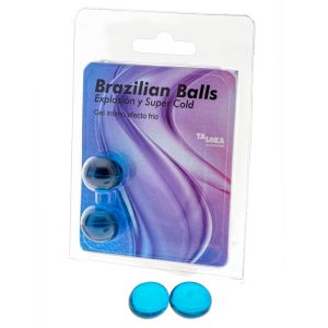 Boules Brésiliennes Effet Froid – Gel Lubrifiant Érotique