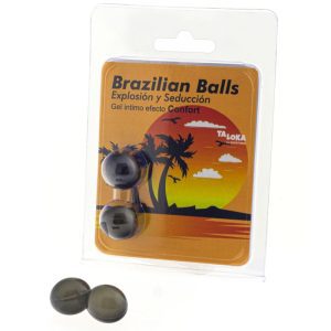 <strong>Balles brésiliennes gel excitant</strong> pour massage sensuel et plaisir intense