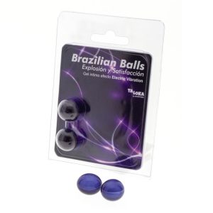 2 Balles Brésiliennes Effet Vibrant Électrique – Explosion de Plaisir