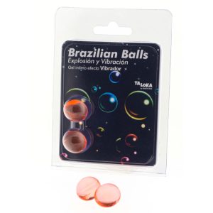 Boules brésiliennes effet vibrant avec gel excitant