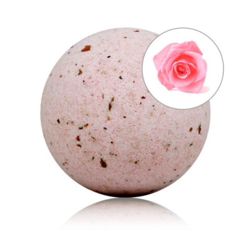 Bombe de bain parfumée aux roses – moment spa et sensualité