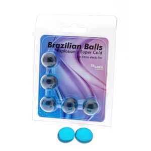 Boules Brésiliennes Effet Froid – Gel Lubrifiant Éveillant
