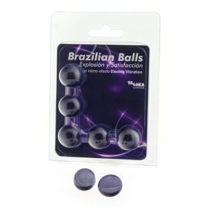 Boules brésiliennes effet vibrant électrique – sensation intense garantie