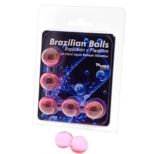 Boules Brésiliennes Effet Vibrant Rafraîchissant – Plaisir Doux et Intense