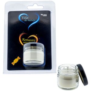 Bougie de massage parfum caramel – Pour des instants intimes inoubliables