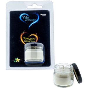 Bougie de massage parfum vanille pour moments sensuels