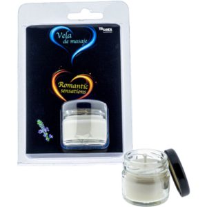 Bougie de massage verveine pour moments intimes envoûtants