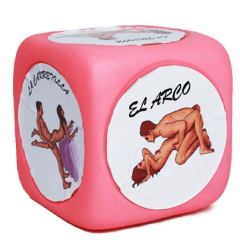 Super gros dés Kamasutra rose – Laissez le hasard pimenter vos nuits