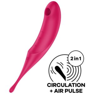 <h1>Stimulateur clitoridien <strong>Satisfyer Twirling Pro</strong> : Onde de plaisir et précision vibrante</h1>