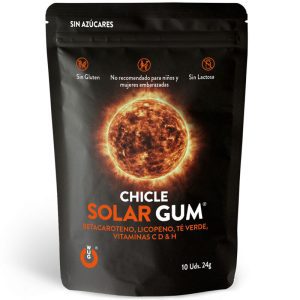 <strong>Gomme solaire bronzage</strong> WUG SOLAR GUM : active ton éclat naturel