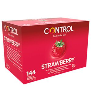 Préservatifs parfum fraise Control Originals – plaisir naturel x144