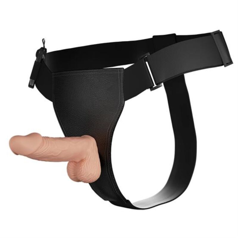 Harnais avec gode réaliste pour femme – Plaisir assumé & partagé