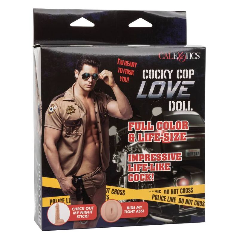 Cocky Cop Love Doll : la poupée sexuelle masculine au plaisir explosif