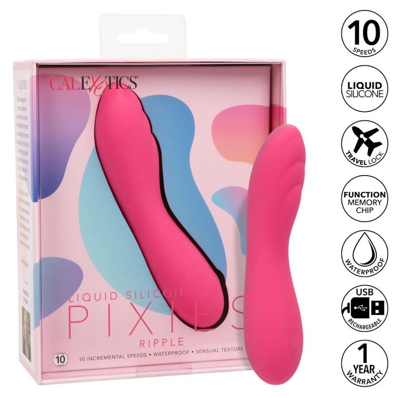 Stimulateur intime en silicone liquide Pixies Ripple