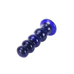 Plug anal vibrant en verre Radiant - Plaisir intense et élégant