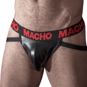Jockstrap en simili cuir élastique – Collection Fetish sensuelle